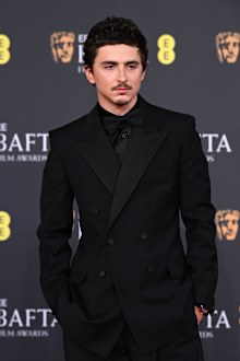 Timothée Chalamet attends the EE BAFTA Film Awards 2026 at The Royal Festival Hall on February 22, 2026 in London, England. 