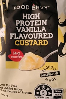 aldi high protein custard pouch