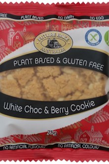 Future Bake Plant Based & Gluten Free White Choc & Berry Cookie 75g
