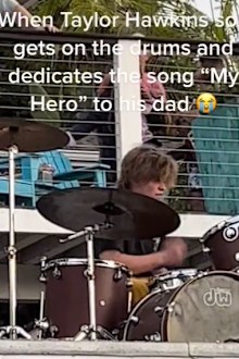 Taylor Hawkins' son Shane