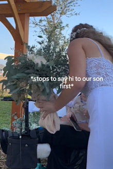 budget bride son