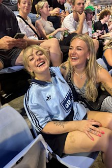 Sydney fans at Oasis' concert, November 2025