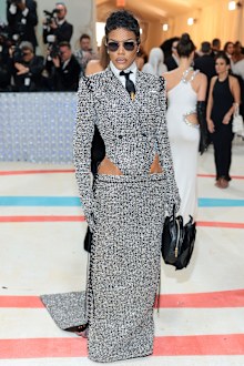 Teyana Taylor attends The 2023 Met Gala