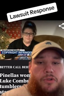 Luke Combs apologises to woman hit with costly legal bill for selling unofficial merchandise