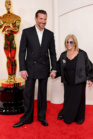 Bradley Cooper and Gloria Campano