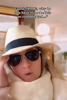 TikTok about demanding hotel guest