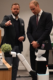 4 Prince William robots Oxford