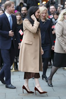 Prince Harry, Duke of Sussex and Meghan, Duchess of Sussex arrive at Canada House on January 07, 2020 in London, England
