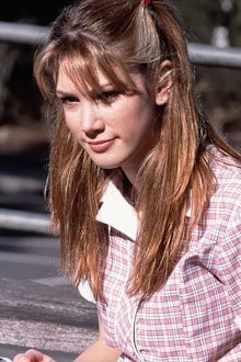 Delta Goodrem as Nina Tucker in Neighbours in 2002.