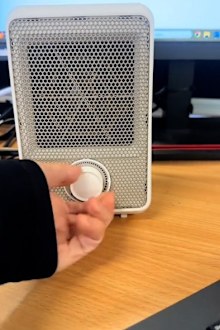 Kmart desktop heater