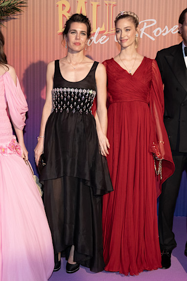 Charlotte Casiraghi and Beatrice Borromeo 