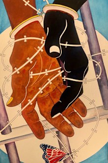 Richard Phillips spent more than 30 years creating watercolour artworks in prison to keep his hope alive. These are now for sale through the artists website.