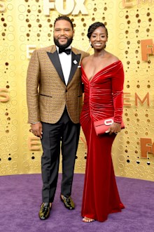 LOS ANGELES, CALIFORNIA - SEPTEMBER 22: (L-R) Anthony Anderson and Alvina Stewart attend the 71st Emmy Awards at Microsoft Theater on September 22, 2019 in Los Angeles, California. (Photo by Steve Granitz/WireImage)