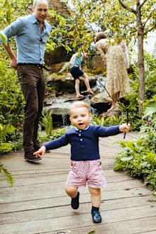 Prince Louis gifted signed Stan Smith sneakers