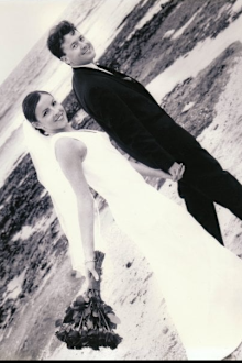 Kerri Elstub's wedding day