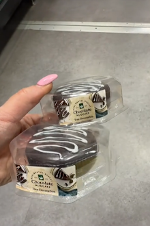 Woolworths mudcake Christmas ornament