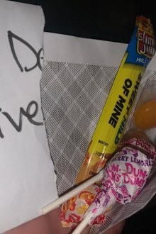 DoorDash worker customer note no tip