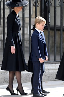 queen elizabeth funeral prince george blue suit