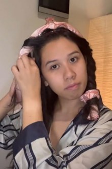 Kmart heatless hair roller