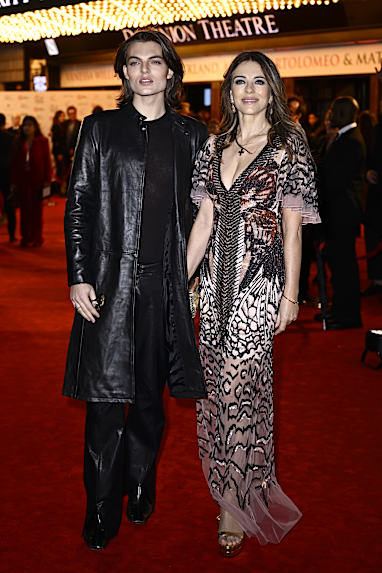 Damian Hurley and Elizabeth Hurley 