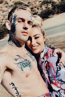 Former child star Aaron Carter and ex Melanie Martin have reunited.