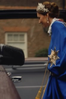 The Wales family shares behind-the-scenes footage of coronation day.