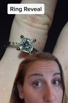 Woman hates engagement ring