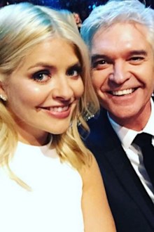 Holly Willoughby, Phillip Schofield, selfie