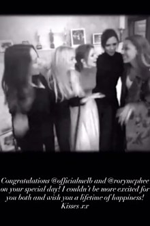 Victoria Beckham Mel B tribute on her wedding 