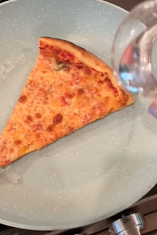 Pizza stove top method