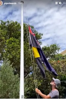 Pip Wards apologises for tone deaf Australia Day post
