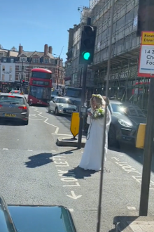 bride late for wedding TikTok