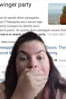 Pineapple TikTok tattoo mistake