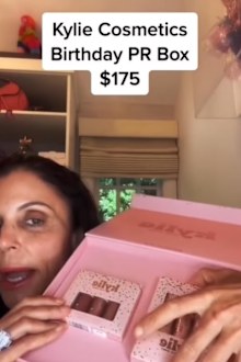 Bethenny Frankel labels Kylie Jenner's new Kylie Cosmetics product a 'scam'.