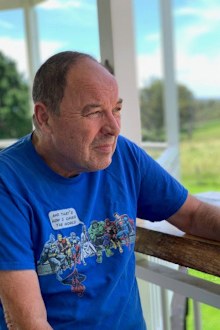 Peter Riley was diagnosed with motor neurone disease two-and-a-half years ago.