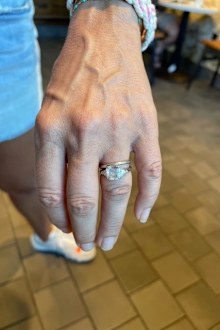 wife wedding ring recovered from river