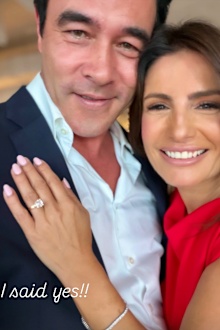 James Stewart and Ada Nicodemou engagement