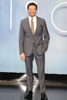 Hugh Jackman attends the UK premiere of Reminiscence at BFI IMAX on August 11, 2021 in London, England.