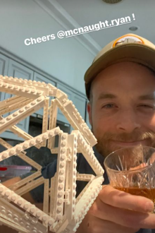 Hamish Blake LEGO Masters cake pikachu