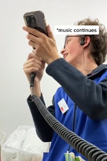 kmart worker reprimanded over creative in store announcement