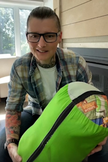 Sleeping bag hack from TikTok
