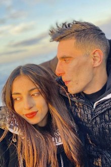 Two Tunisian women (Chaima Ben Mahmoude, Ben Mahmoude is pictured here) have sparked controversy after they posted videos of their migrant journeys to Europe by boat. 