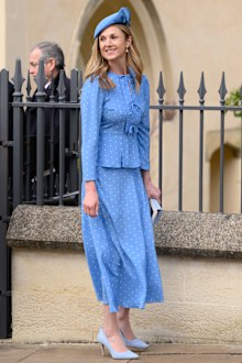 Harriet Sperling at the 2026 Easter Matins Service at St George's Chapel on April 5, 2026 in Windsor, England.