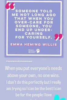 Bruce Willis' wife Emma Heming shares message about self-care.