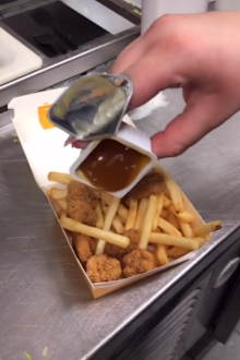 Macca's worker reveals amazing 'snack pack' hack.