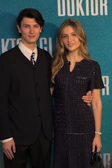 Count Nikolai of Monpezat and his girlfriend Benedikte Thoustrup at the premiere of Doktor Glas in Stokholm on February 18, 2026.
