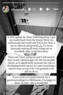 Olivia Molly Rogers shares health update
