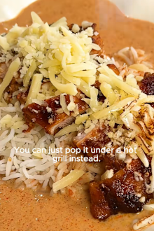 Marion Grasby's smoked cheddar and red Thai curry recipe