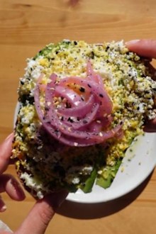 Viral grated eggs recipe