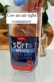 Bread container hack